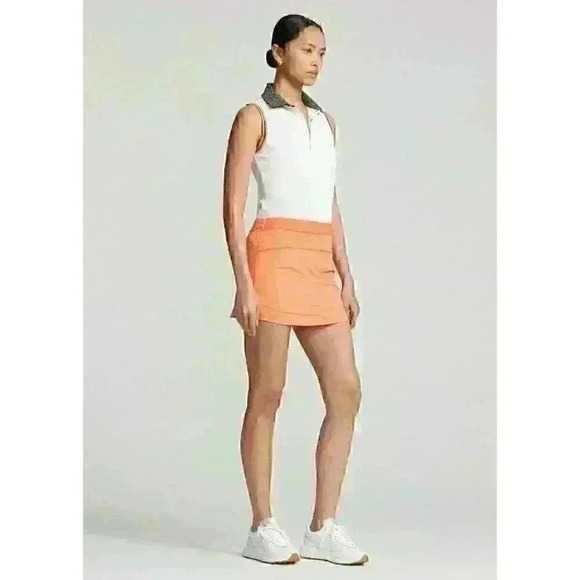 RLX Golf Ralph Lauren Pants - NEW! RLX Golf Ralph Lauren Women's L Perforated Stretch Skort NWT $128